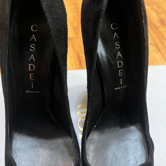 Casadei Black and White High Heels - Picture 4 of 4